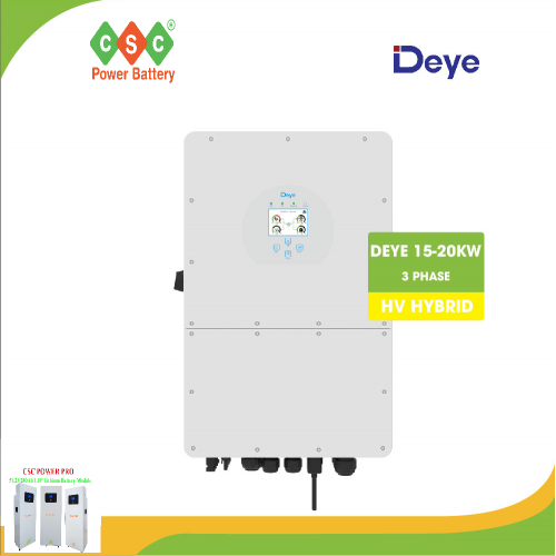 Biến tần áp cao Hybrid DEYE 15-20KW 3 pha