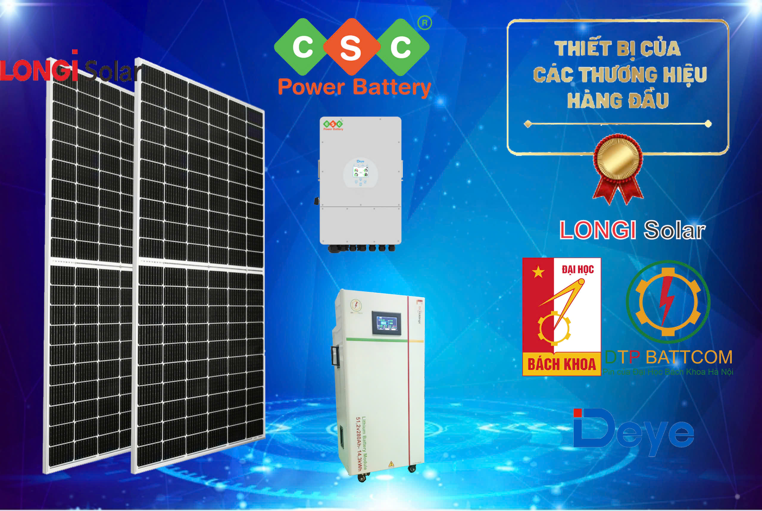 Combo Hybrid  6 kWp - 5kWh- 1 Pha